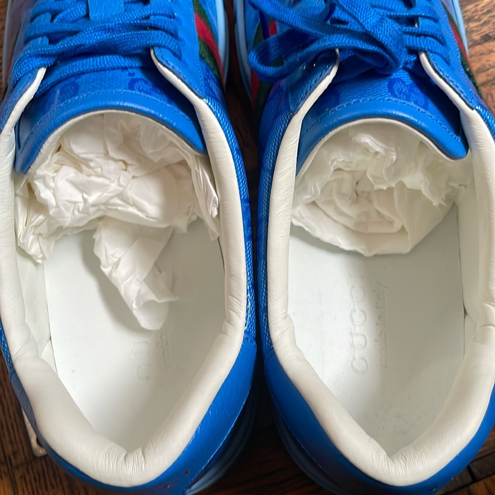 $ALE - Gucci Ace GG Monogram Sneakers - Picture 5 of 8